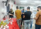 Juventude do MDB e grupo de amigos doam alimentação, água e álcool gel, na maternidade Ana Braga
