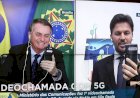Bolsonaro recebe primeira videochamada com 5G