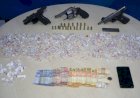 Homem é preso com armas e drogas na Compensa