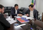 Governador Wilson Lima reúne com vice-presidente da Azul para discutir ampliação de operações no AM