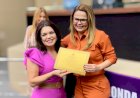 Delegada Emília Ferraz recebe homenagem da Assembleia Legislativa do Amazonas pelos 8 anos do programa Ronda Maria da Penha
