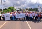 Fenapred, presidida pelo deputado João Luiz realiza ato público alusivo ao Janeiro Branco na Ponte Phelippe Daou