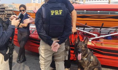 PRF, Antaq e Receita fazem operação em Manaus