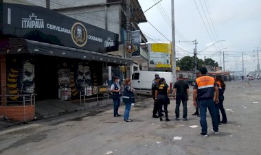 CIF autua cinco bares e prende oito pessoas embriagadas durante vistoria da Lei Seca no domingo