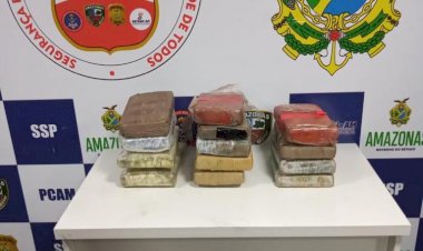 Polícia prende mulher com 14 quilos de maconha