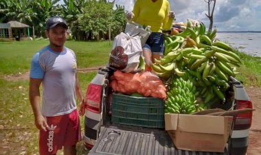 Em Iranduba, moradores das comunidades Jandira e Caldeirão arrecadam alimentos e material de limpeza para hospital Hilda Freire