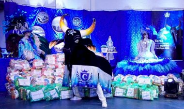 Boi Caprichoso realiza  campanha de arrecadação de alimentos