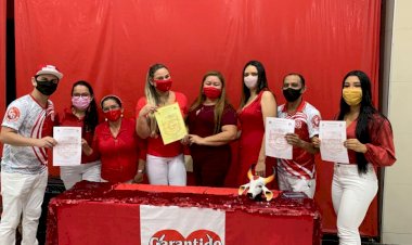 Boi Garantido faz entrega de portarias e nomeia novos coordenadores