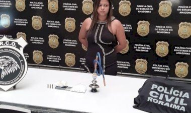 Polícia do AM e RR prendem mulher que chefiava tráfico de drogas em Rorainópolis