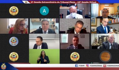 TCE-AM apreciará contas de 2019 e 2020 do Governo no dia 7 de julho