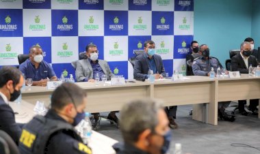 Wilson Lima destaca atuação de 12 mil agentes de segurança no restabelecimento da ordem em Manaus e no interior