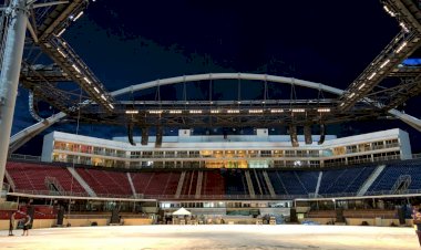 Em Parintins, Caprichoso e Garantido apresentam live direto da arena do Bumbódromo