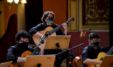 Orquestra de Violões do Amazonas apresenta “Clássicos ao Violão” em live no Teatro Amazonas