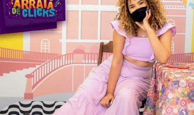 Manauara comemora festejos juninos em espaço instagramável