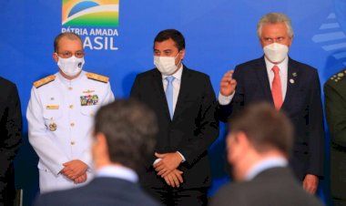 Wilson Lima participa da posse do novo ministro-chefe da Casa Civil, em Brasília