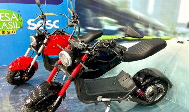 Motos elétricas serão sorteada em campanha do Dia dos Pais do Sumaúma Park Shopping