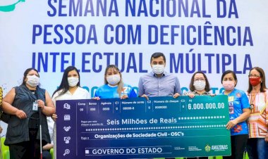 Wilson Lima anuncia repasse de R$ 6 milhões para instituições que atuam com pessoas com deficiência