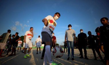 Governador Wilson Lima entrega Campo do Teixeirão revitalizado