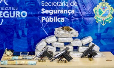 Cidade Mais Segura prende cinco pessoas e apreende armas de fogo com colombianos ligados ao tráfico