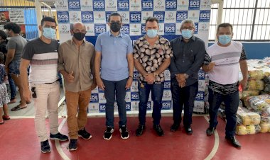 Deputado João Luiz participa de Ação Emergencial - SOS Covid 19 na Zona Leste de Manaus