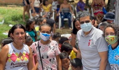 Deputado João Luiz participa de ações do Dia das Crianças na Zona Oeste de Manaus