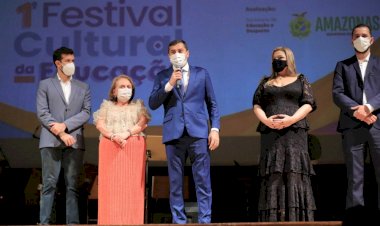 Wilson Lima abre primeiro festival cultural voltado a professores da rede estadual de ensino
