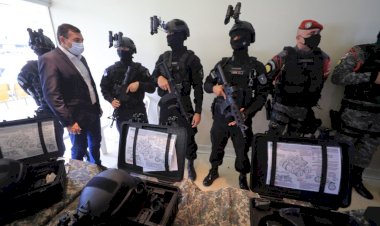 Wilson Lima entrega equipamentos para reforçar segurança nas fronteiras do estado