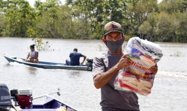 Governo do Estado socorreu famílias de agricultores, pescadores e pecuaristas durante pandemia e cheia dos rios
