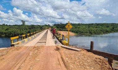 Governo do Amazonas constrói pontes na AM-174 para interligar Novo Aripuanã e Apuí