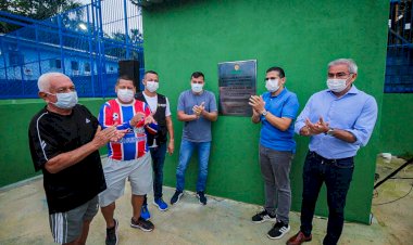 Deputado João Luiz participa da entrega dos campos da Baixada Fluminense e Igarapé do Passarinho