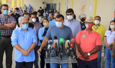 Governador Wilson Lima lança campanha 'Pra Sambar Tem que Vacinar'