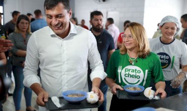 Wilson Lima reinaugura cozinha popular do programa Prato Cheio no bairro Alfredo Nascimento