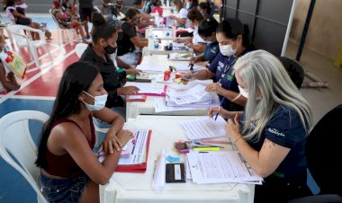 Famílias da comunidade da Sharp comemoram nova etapa do Prosamin+