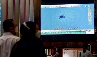 China dispara mísseis em águas de Taiwan