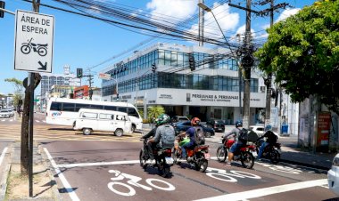 Requerimento de João Luiz sobre implantação de bolsão de proteção e recuo para motociclistas é atendido