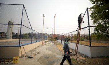 Pela primeira em 11 anos, Centro de Convivência da Família Magdalena Arce Daou tem quadras revitalizadas