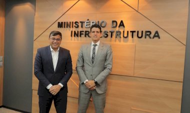 Wilson Lima reúne com ministro de Infraestrutura para dar agilidade na concessão de licenças das obras de recuperação da BR-319