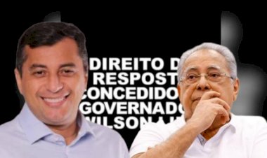 Justiça manda Amazonino republicar direito de resposta de Wilson Lima