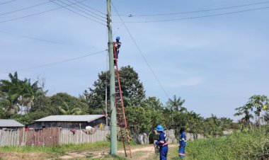 Sistema de modernização da iluminação pública começa a ser implantado em Beruri