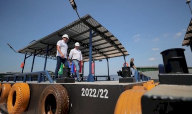 Governador Wilson Lima vistoria terminais flutuantes para atender comunidades do interior