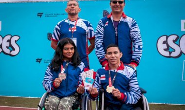 Equipe de Halterofilismo do Amazonas é vice-campeão nacional nas Paralimpíadas Escolares
