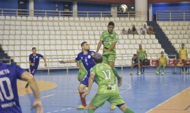 Abílio Nery e Mônaco JT se garantem na semifinal do Campeonato Futsal Ouro