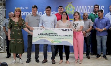 Governador Wilson Lima repassa R$ 750 mil em convênios para organizações que prestam atendimento socioassistencial no estado