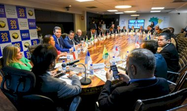 Deputado João Luiz participa de reuniões com diretoria executiva da Unale, em Brasília