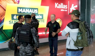 Policiais do Amazonas enviados a Brasília retornam para Manaus
