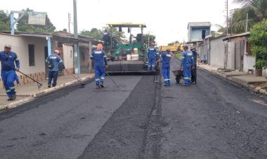 Governo do Amazonas está pavimentando ramais e recuperando sistema viário de Parintins