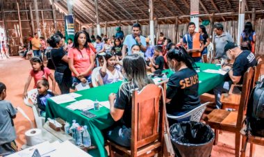 Na calha do Alto Rio Negro, indígenas recebem ações de cidadania ofertadas pela FEI