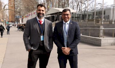 Em conferência da ONU, Wilson Lima destaca avanços do Estado para levar água potável aos amazonenses