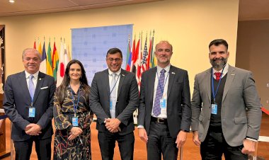 Wilson Lima busca parcerias para ampliar ações na área de recursos hídricos, durante conferência da ONU