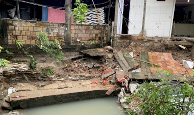 Ministro Waldez Góes, ministra Marina Silva, David Almeida e Wilson Lima visitam áreas de risco em Manaus